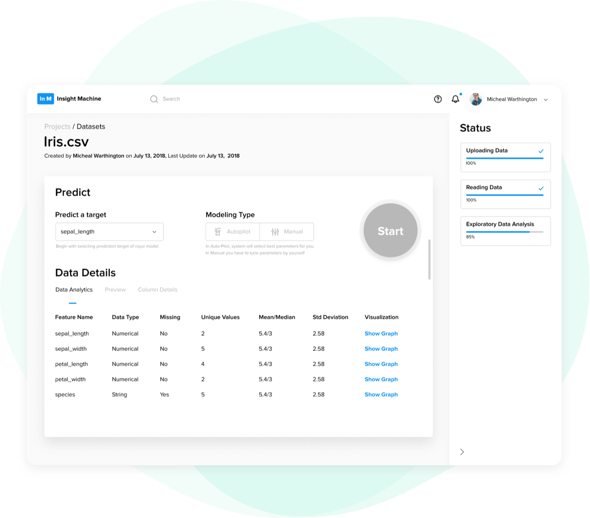 SenseApp web development